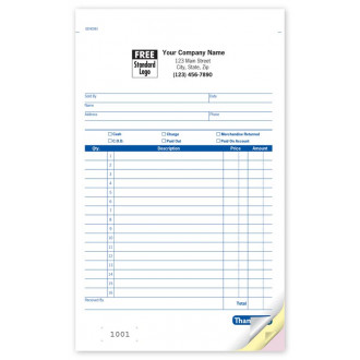 General Large Sales Slips