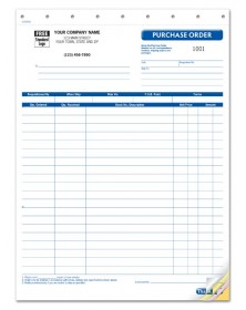  GEN0092, Purchase Orders, Large Format  