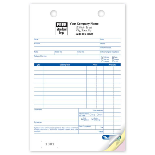 Register Form Service Order Register Form Service Order