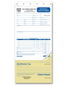 Technical Service Carbonless Business Forms 