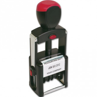 Self-Inking Metal Date Stamp