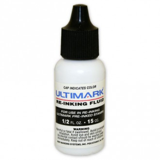 Black Ink Refill for Pre-Inked Stamp