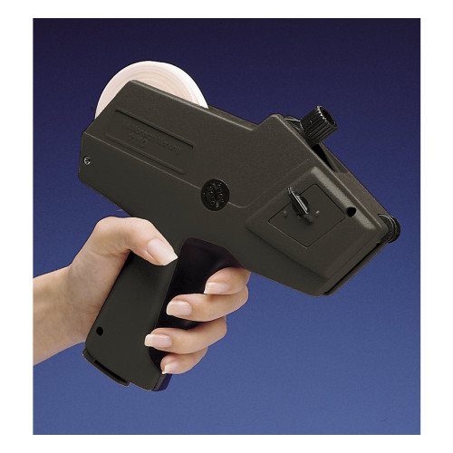 thumbnail interactive-video image 1 of Monarch Model 1110 Pricing Gun - 1-Line Label Maker For Retail Stores With Date Stamp Function 1 of 5