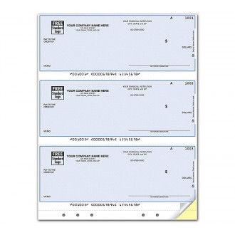 Laser 3 UP Multi Purpose Check Unlined Hole Punched