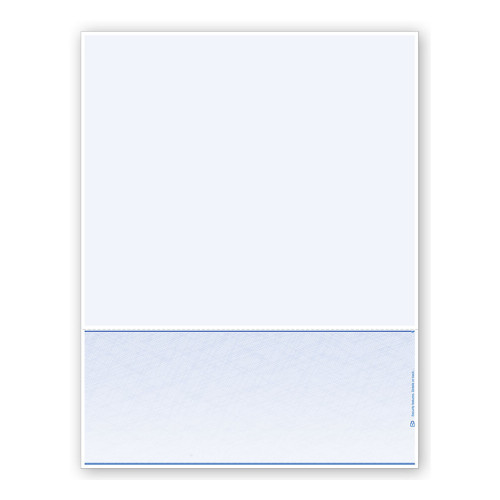 Laser Bottom Blank Check Stock 7.5" Voucher Laser Bottom Blank Check Stock 7.5" Voucher