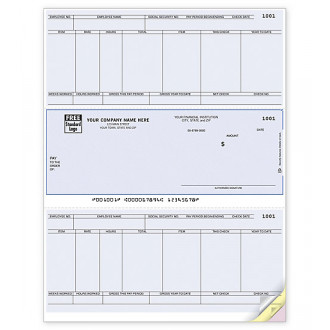 Laser Checks, Payroll, Compatible With Sage/Peachtree