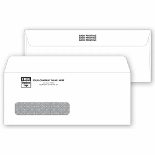 Single Window Business Sized Envelopes Single Window Business Sized Envelopes