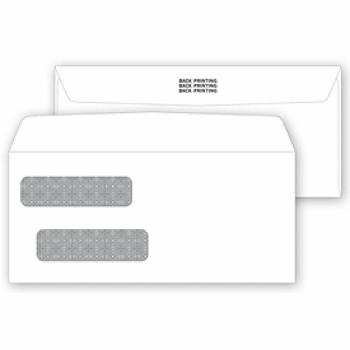 Double Window Security Envelopes Double Window Security Envelopes