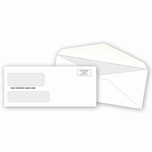 Two Window White Envelopes Two Window White Envelopes