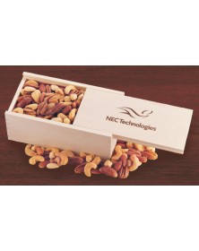 Wooden Collector's Box with Deluxe Mixed Nuts
