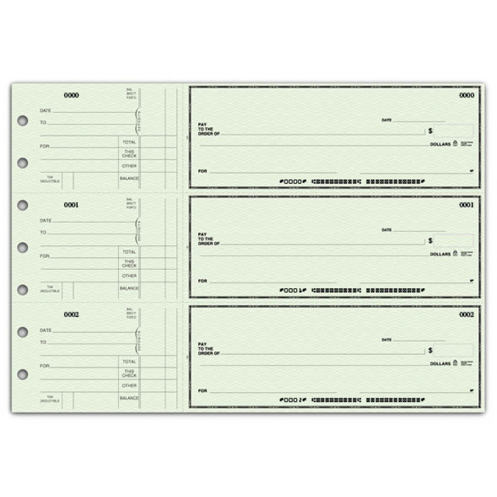 General Manual Business Checks - Business Checks Order