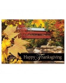 Bridge of Thanks Thanksgiving Cards 