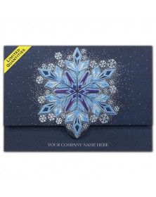 Flickering Flakes Holiday Cards 
