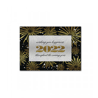Rustic New Year Holiday Cards