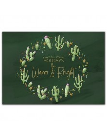 Cactus Country Holiday Cards 