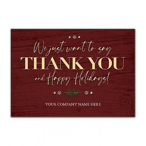 Barnboard Thanks Holiday Cards Barnboard Thanks Holiday Cards