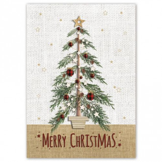 Tartan Tree Holiday Greeting Cards