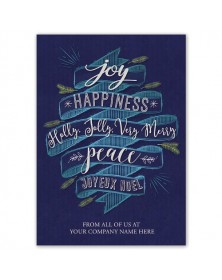 Happiness Abounds Holiday Greeting Cards 