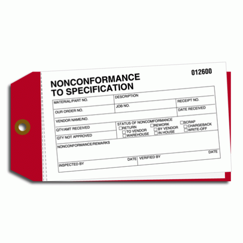 Adhesive Material Control Tags Adhesive Material Control Tags