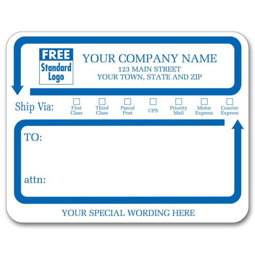 Jumbo Mailing Ship Via Labels Jumbo Mailing Ship Via Labels