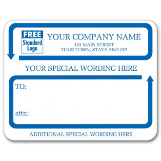Custom Padded Jumbo Labels