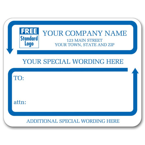 Custom Padded Jumbo Labels Custom Padded Jumbo Labels