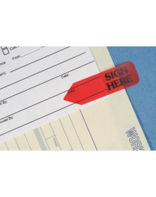 Sign Here Red Tag Roll automotive work order forms work order forms, job work order forms