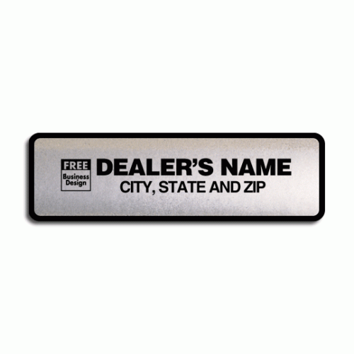 Chrome Tough Shield Labels Chrome Tough Shield Labels