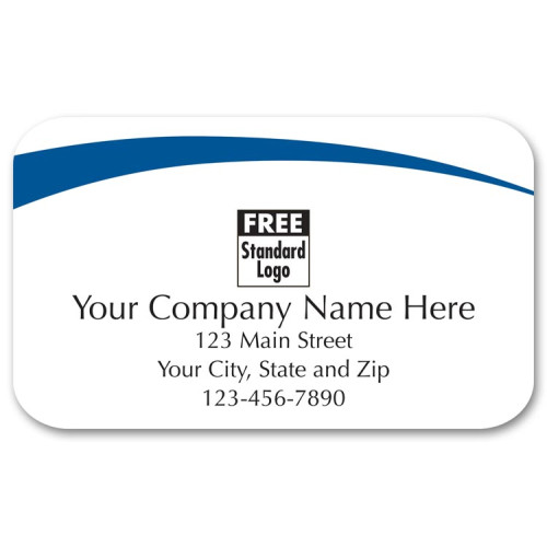 White Glossy Imprinted Labels White Glossy Imprinted Labels