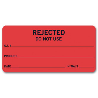 Rectangular Paper Removable Sticker