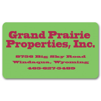 Rectangle Poly Labels