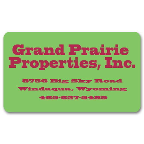 Rectangle Poly Labels Rectangle Poly Labels