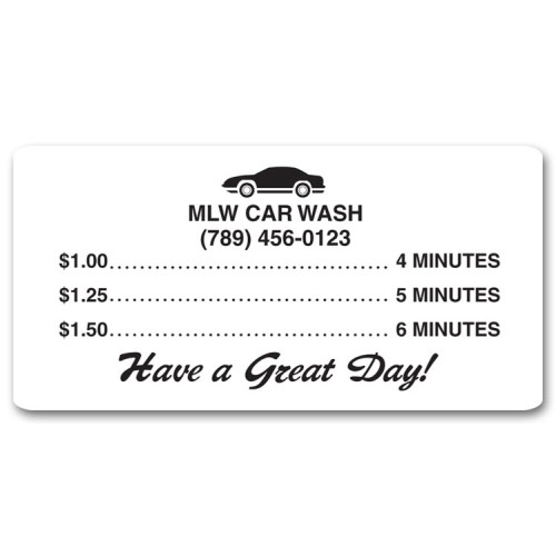 Personalized Price List Paper Label Personalized Price List Paper Label