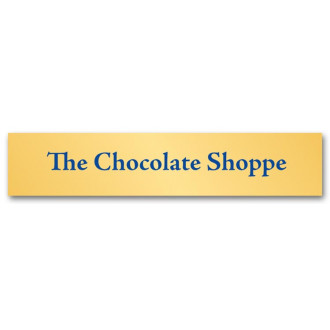 Square Corner Advertising Label Strips