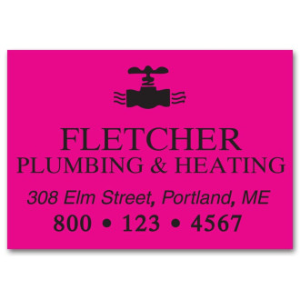 Business Address Square Corner labels