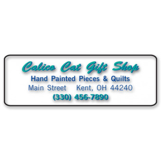 Personalzied Rectangular Label