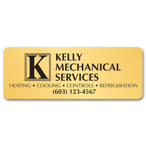 Rectangular Poly Company Labels Rectangular Poly Company Labels