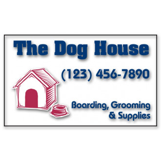 Square Corner Corporate Address Label