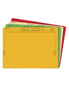 Heavy Duty Colored File Envelopes Printed 