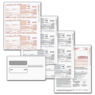 Laser 1099-NEC 5 Part Set with Envelopes