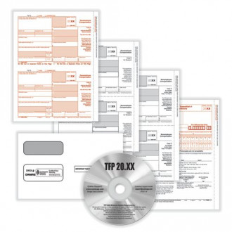 1099-NEC Laser Set with Envelopes & Software
