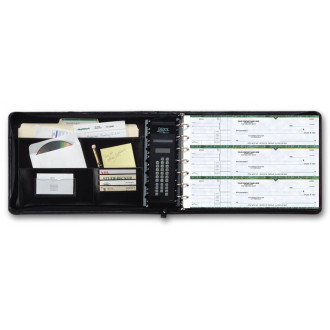 7 Ring Business Checks Organizer