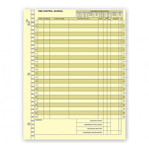 Time Control Journals, Attorney 