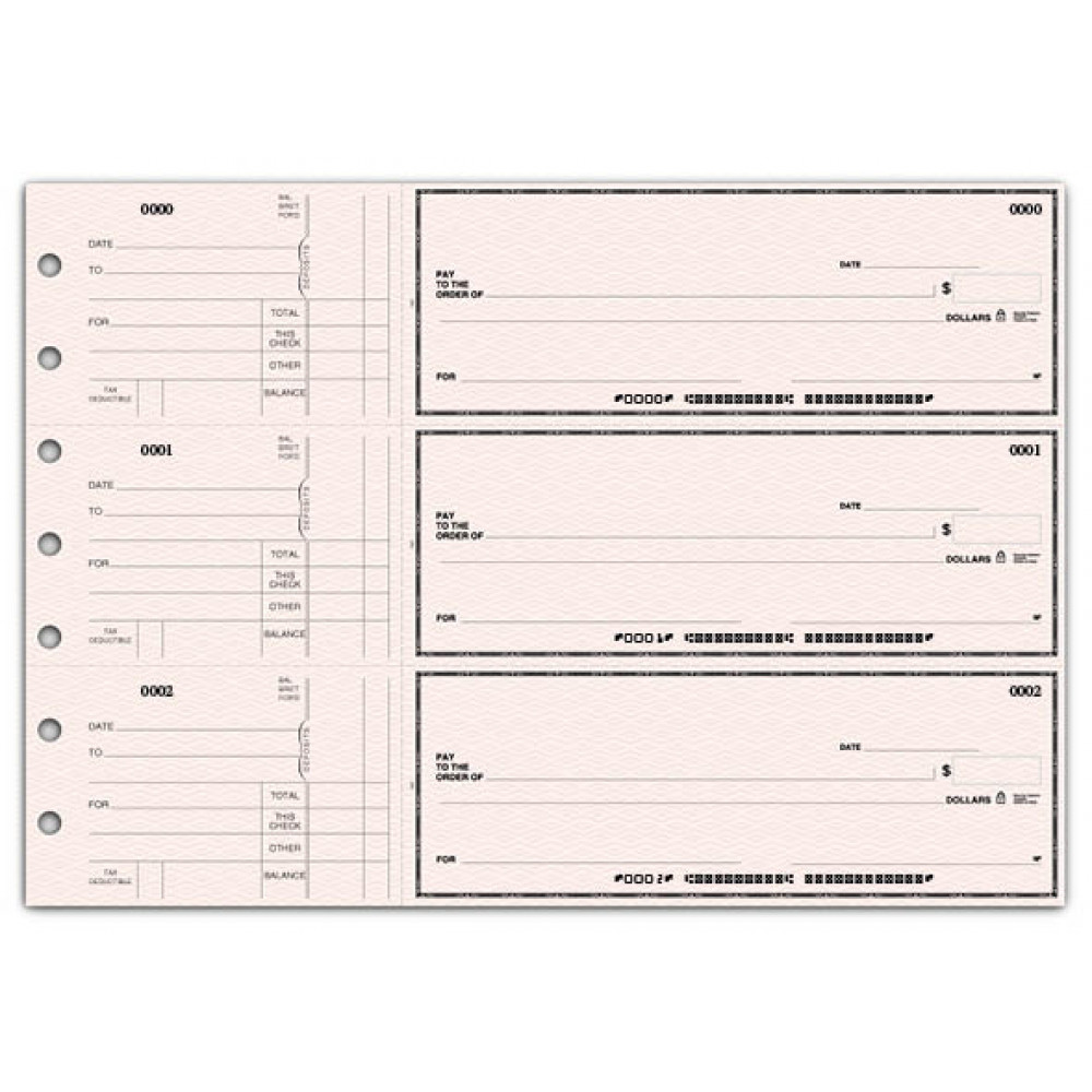 General Manual Business Checks - Business Checks Order