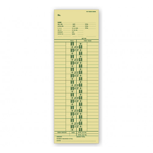 Weekly Time Record Weekly Time Record