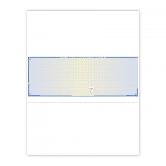 Security Middle Blank Laser Check