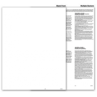Laser 1099 BLANK with Multiple Backers