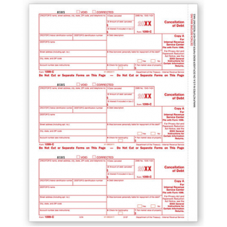Laser 1099 C, Federal Copy A