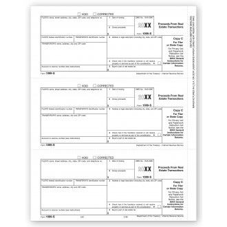 Laser 1099 S, Payer/State Copy C
