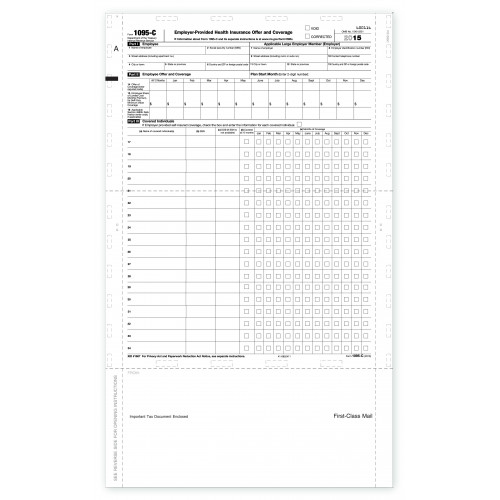Pressure Seal 1095-C Employer Provided Health Insurance Pressure Seal 1095-C Employer Provided Health Insurance
